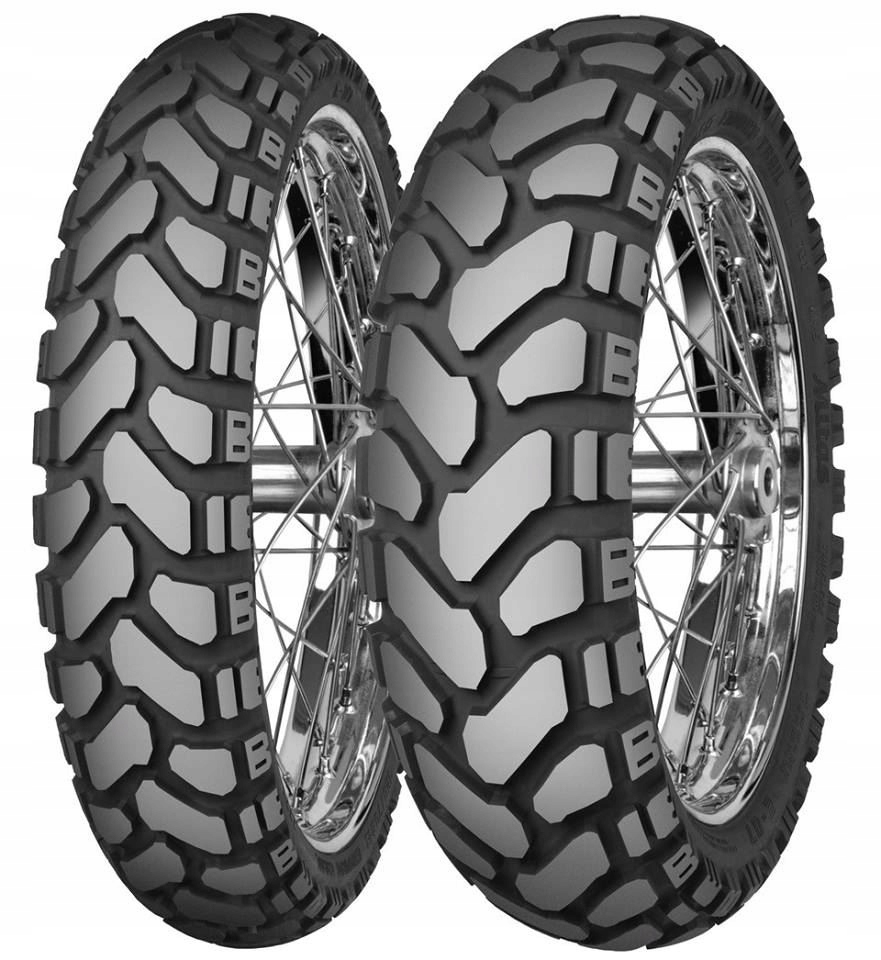 130/80B17 opona MITAS E-07+ ENDURO TRAIL M+S REAR 65T